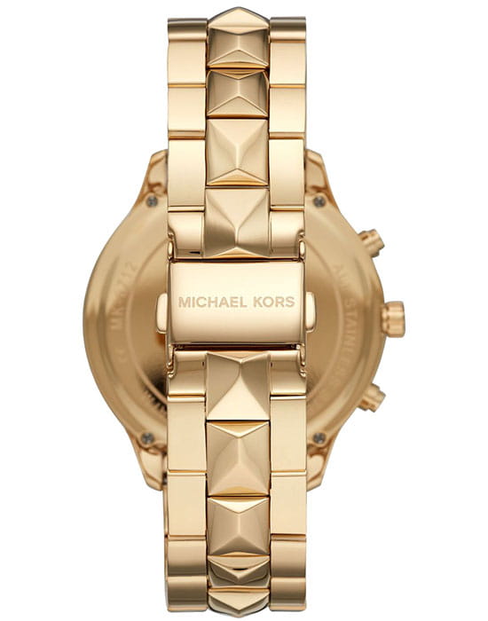 Michael Kors Michael Kors Runway Slim MK6712,  сша женские часы на браслете сталь с ip покрытием боковой вид