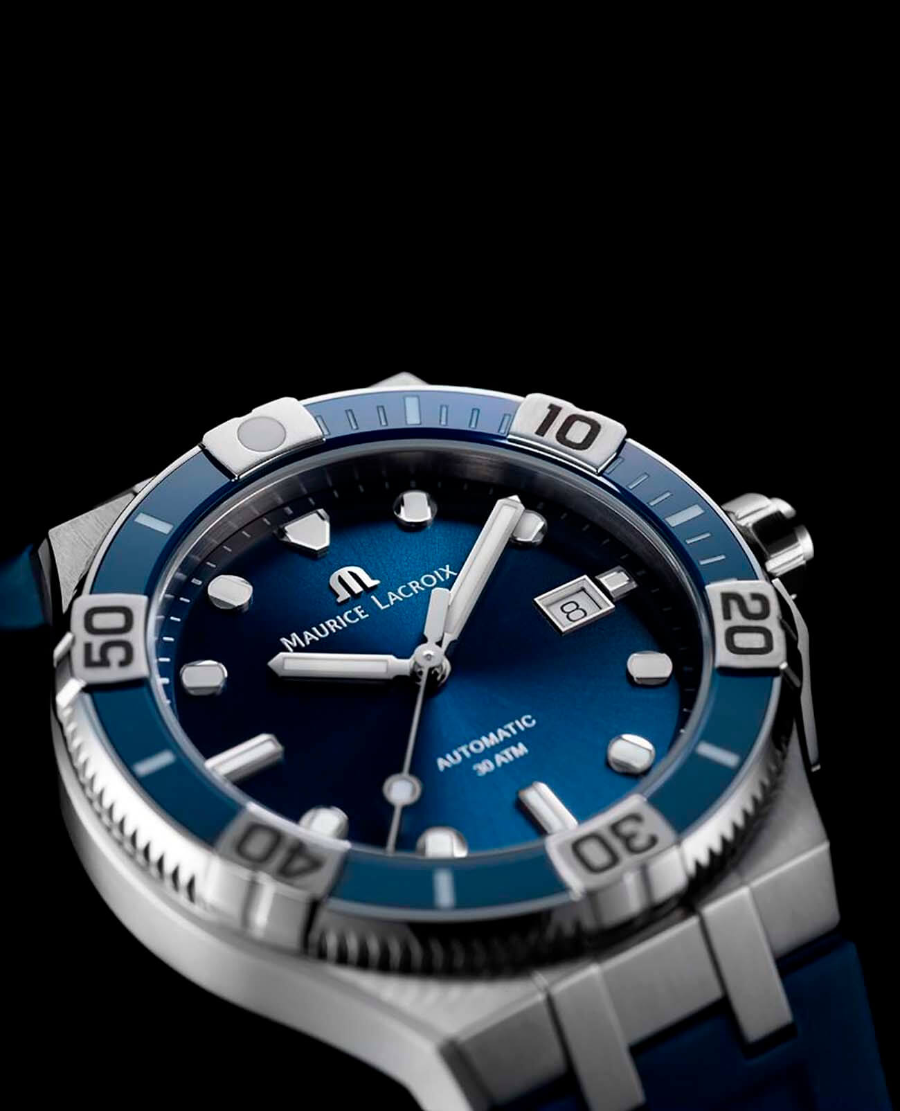 Maurice Lacroix Maurice Lacroix Aikon Venturer AI6058-SS001-430-1 , наручные мужские часы фото под углом
