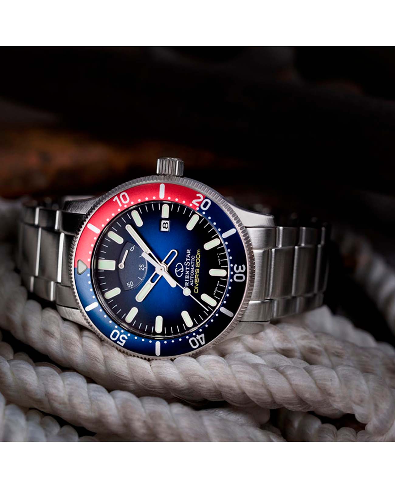 Оригинальные часы Orient Orient Star RE-AU0306L (RK-AU0306L) механические калибр механизма f6n47 общий вид