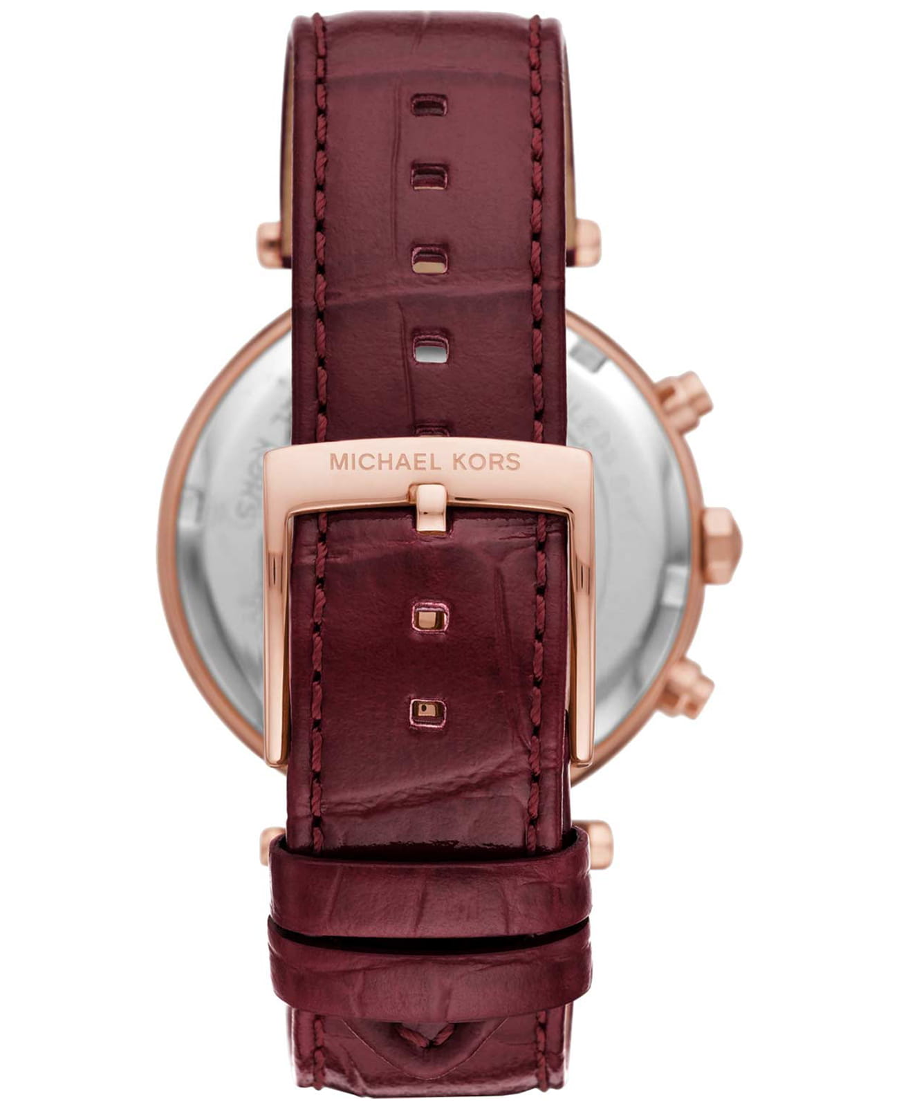 Michael Kors Michael Kors Runway Slim MK6986,  сша женские часы на браслете кожаный боковой вид