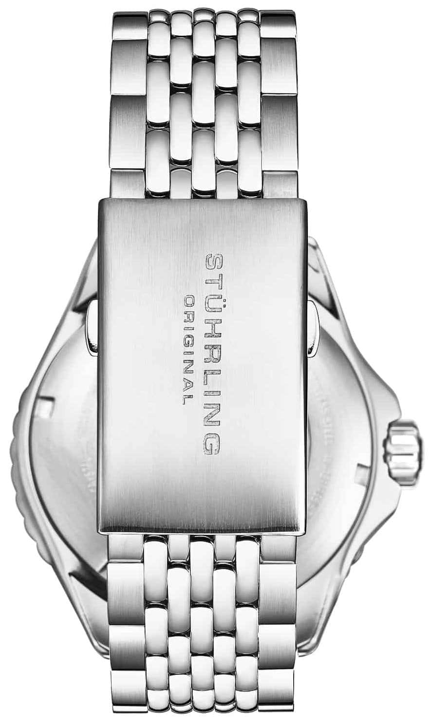 Оригинальные часы Stuhrling Stuhrling Aquadiver 1009.01 механические калибр механизма  общий вид