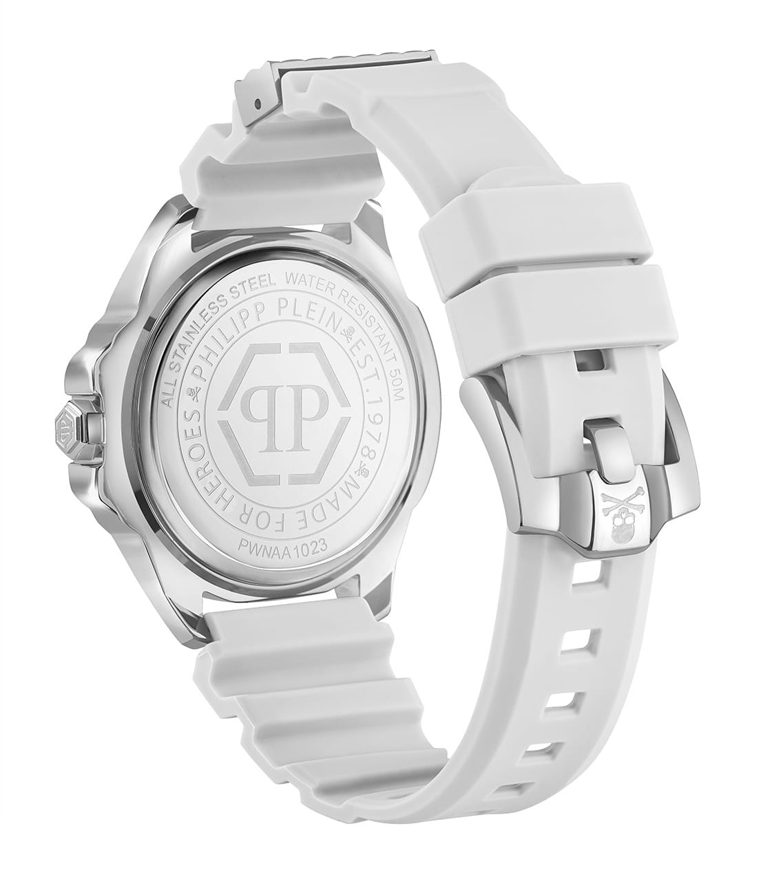 Оригинальные часы Philipp Plein Philipp Plein The Skull PWNAA1023 кварцевые калибр механизма  общий вид