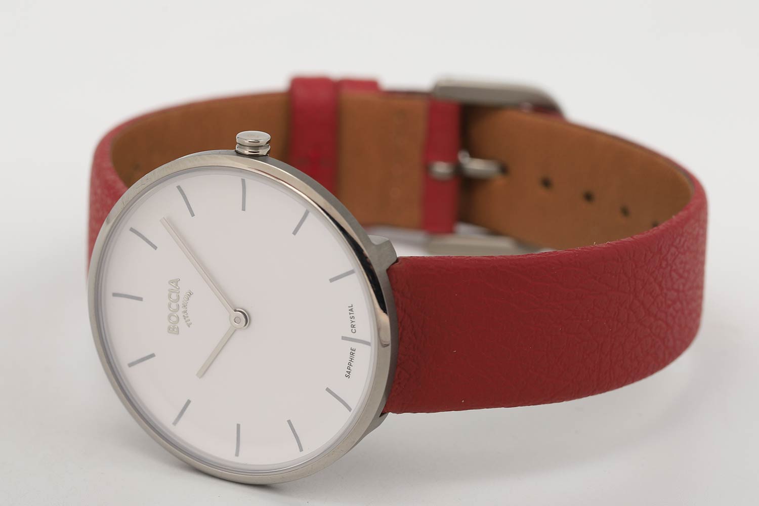 Оригинальные часы Boccia Titanium Boccia Titanium 3327-01 кварцевые калибр механизма  общий вид