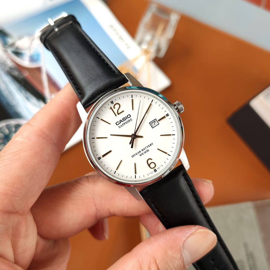 Casio Casio Collection MTS-110L-7A , наручные мужские часы фото под углом