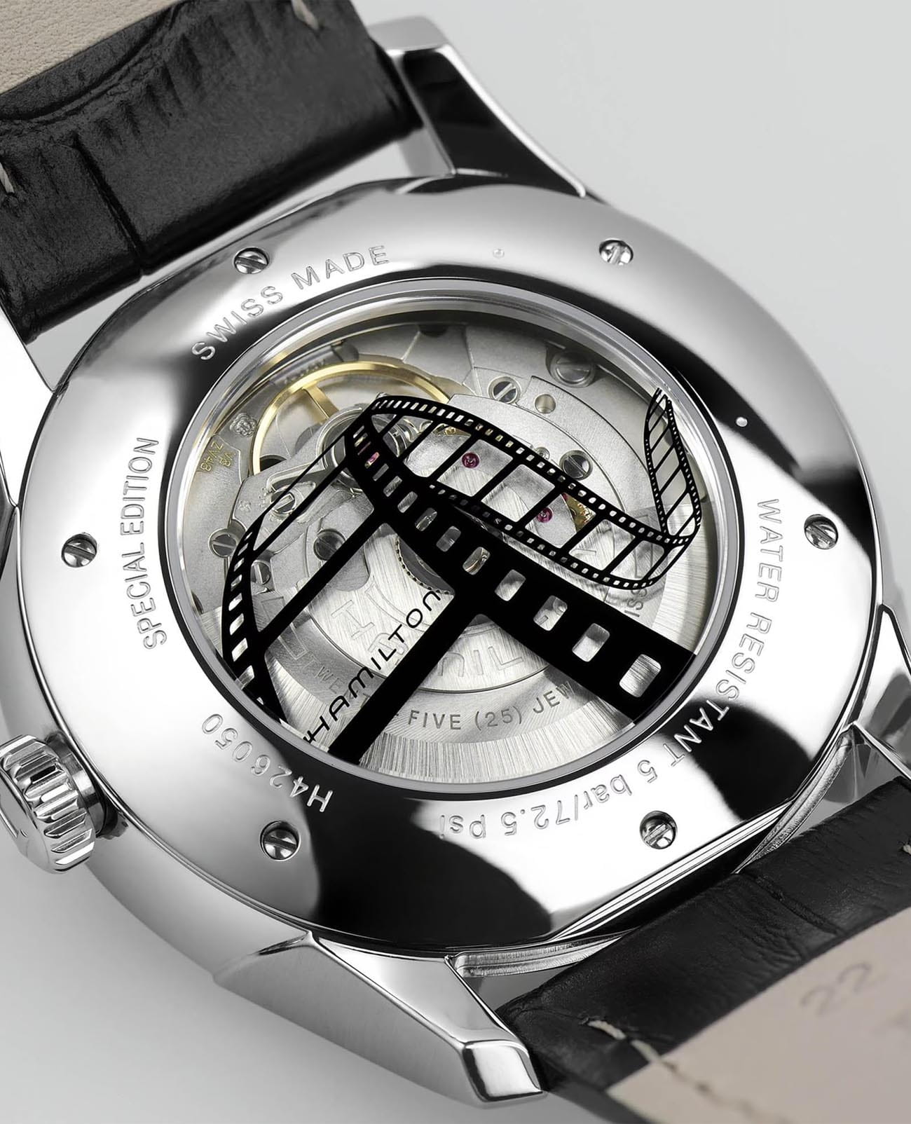 Hamilton Hamilton Jazzmaster Regulator Cinema H42605731 , наручные мужские часы фото под углом