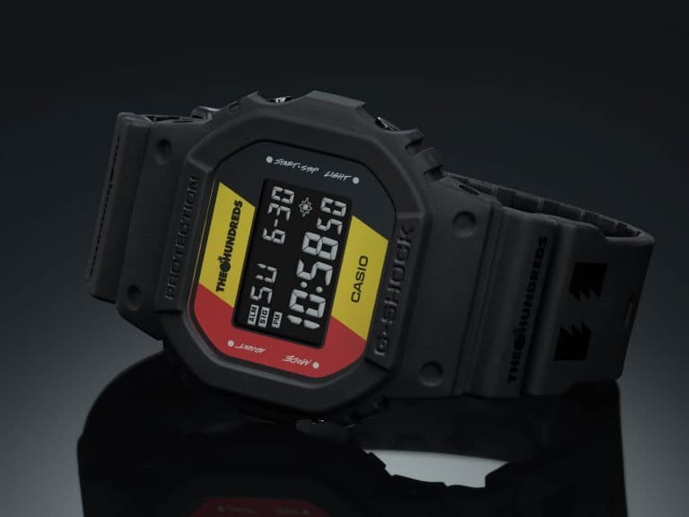 Casio Casio G-Shock DW-5600HDR-1 DW-5600, наручные мужские часы фото под углом