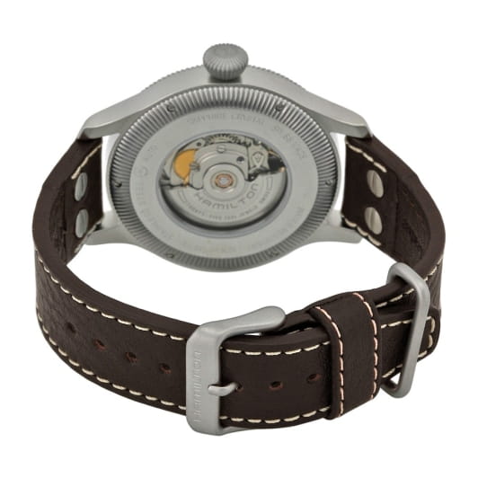 Hamilton Hamilton Khaki Field Pioneer Auto H60515533, khaki field швейцария мужские часы на браслете кожаный боковой вид