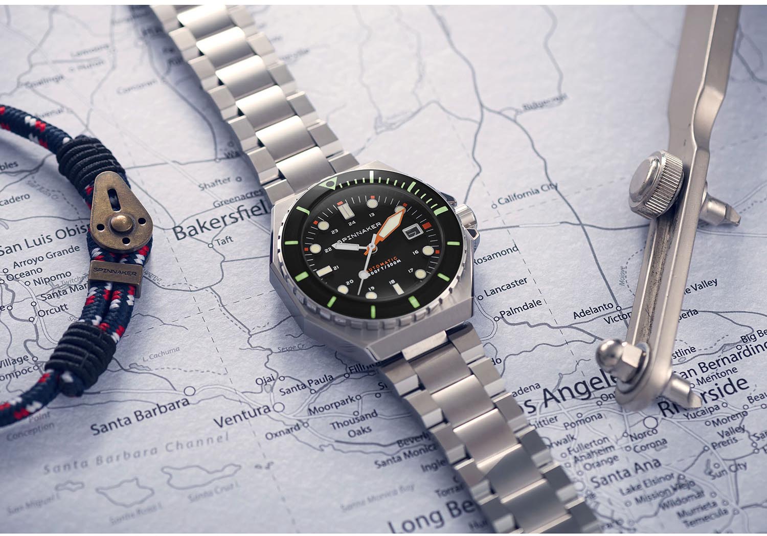 Spinnaker Spinnaker Dumas SP-5081-FF  — детали корпуса и нержавеющая сталь