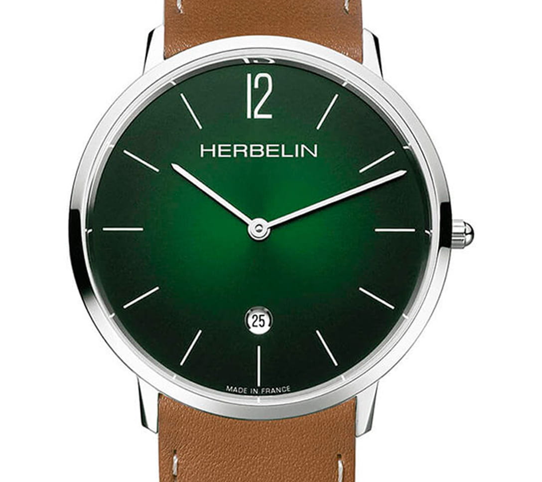 Herbelin Herbelin City 19515AP16GD , наручные мужские часы фото под углом