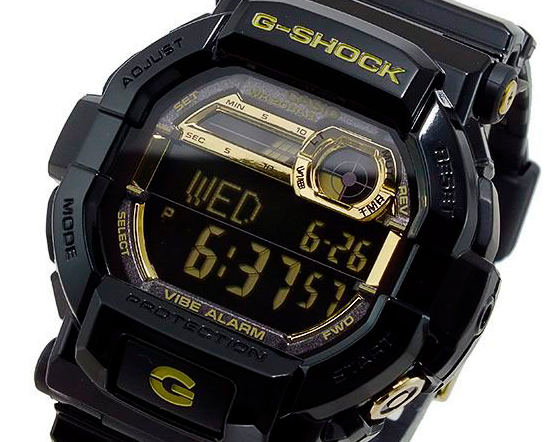 Casio Casio G-Shock GD-350BR-1E, g-shock япония мужские часы на браслете  боковой вид