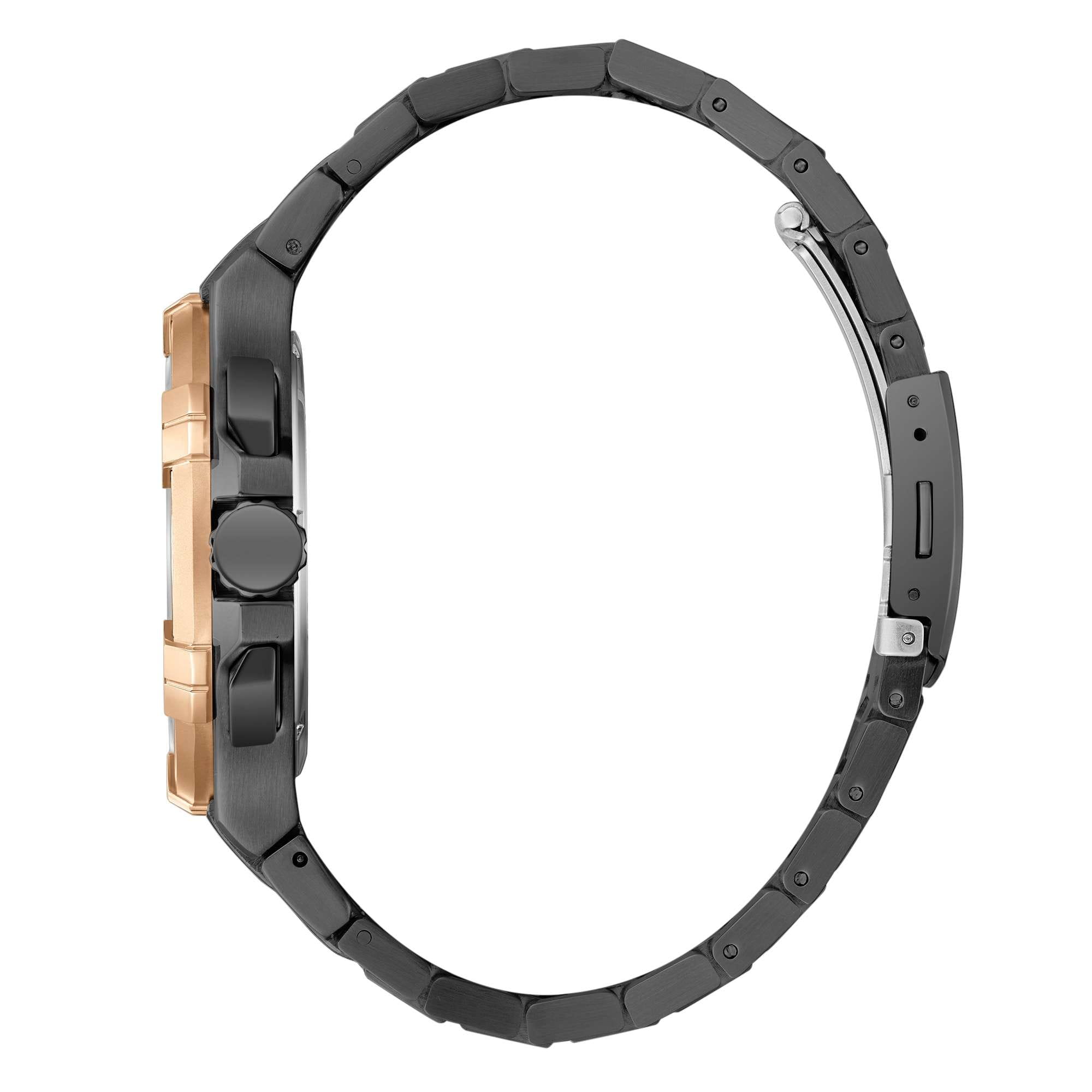 Beverly Hills Polo Club Beverly Hills Polo Club BP3802X.090,  сша мужские часы на браслете нержавеющая сталь с ip-покрытием боковой вид