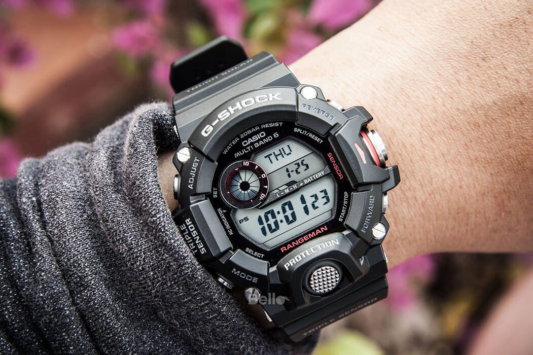 Casio Casio G-Shock GW-9400-1E Rangeman, наручные мужские часы фото под углом