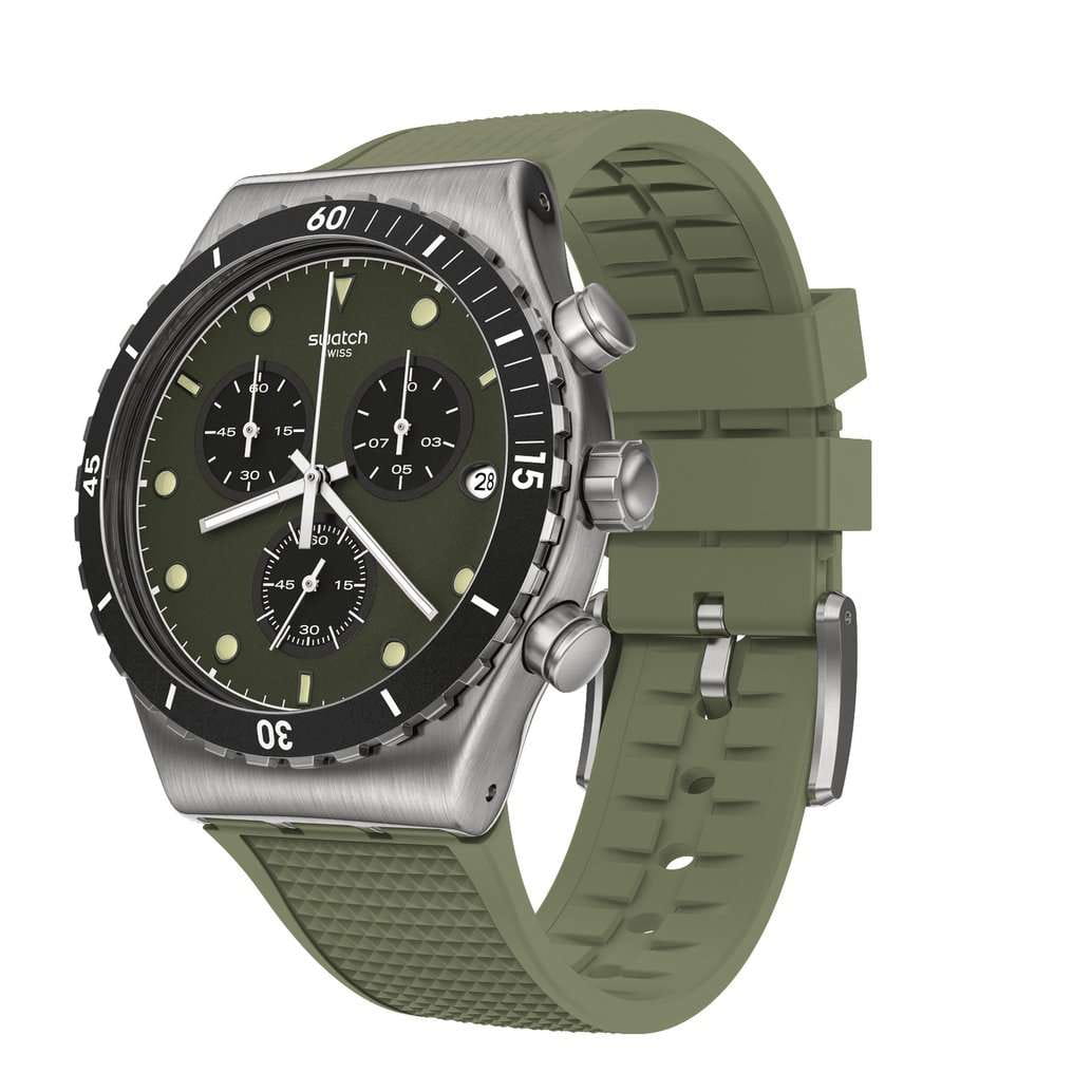 Swatch Swatch I New Chrono YVS488 , наручные мужские часы фото под углом