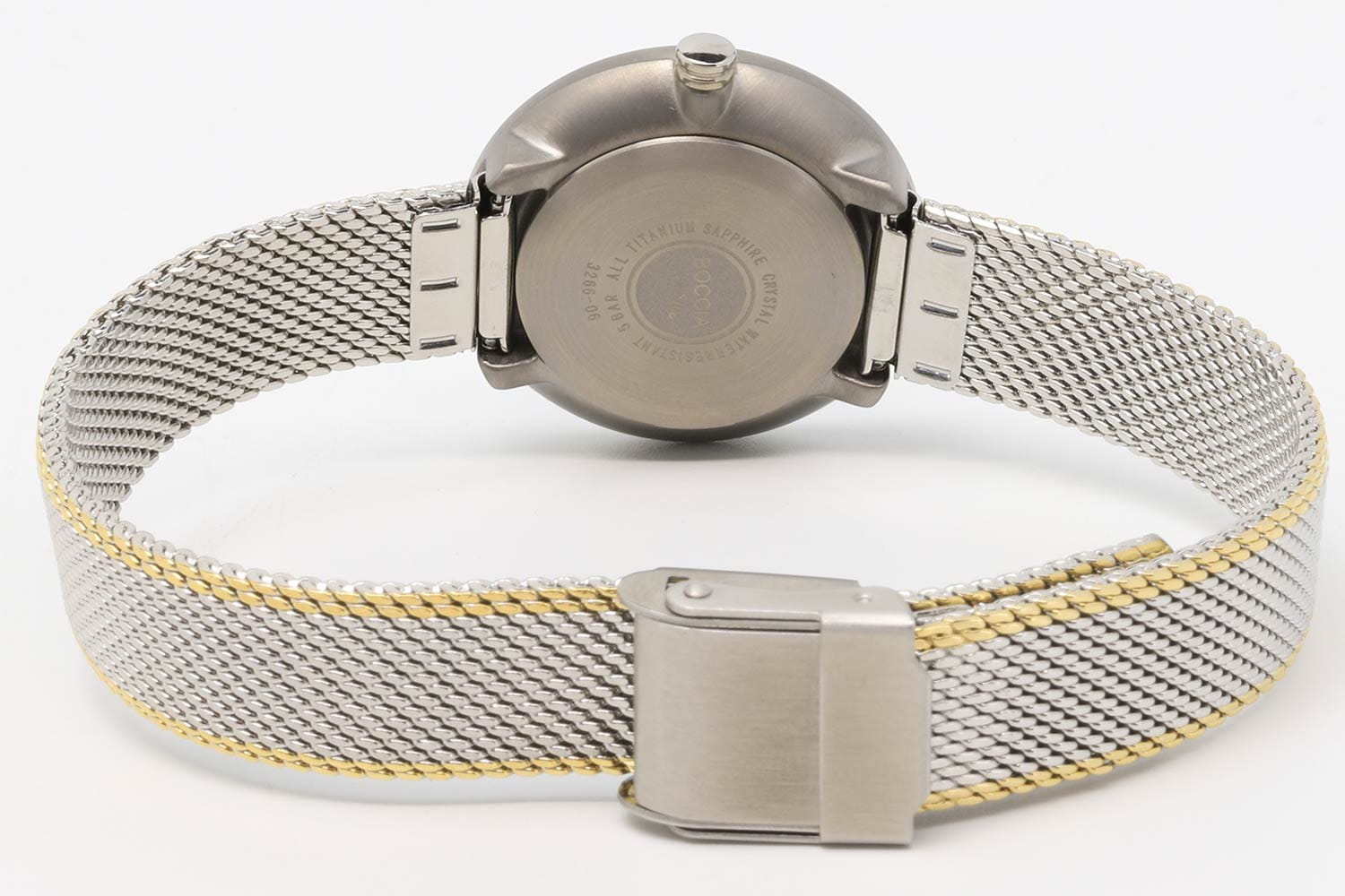 Boccia Titanium Boccia Titanium 3266-06,  германия женские часы на браслете нержавеющая сталь с pvd-покрытием боковой вид