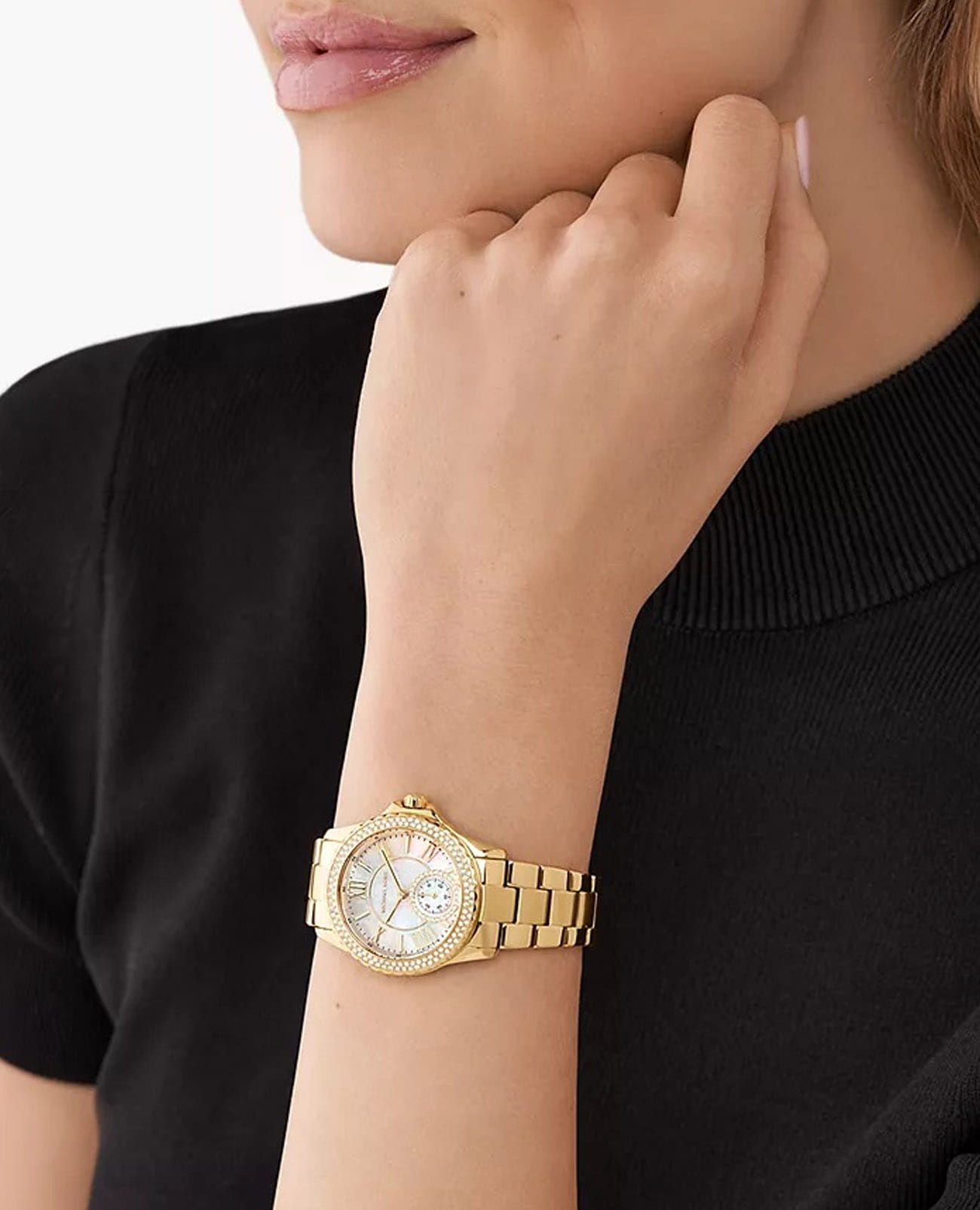 Michael Kors Michael Kors Everest MK7363 , наручные женские часы фото под углом