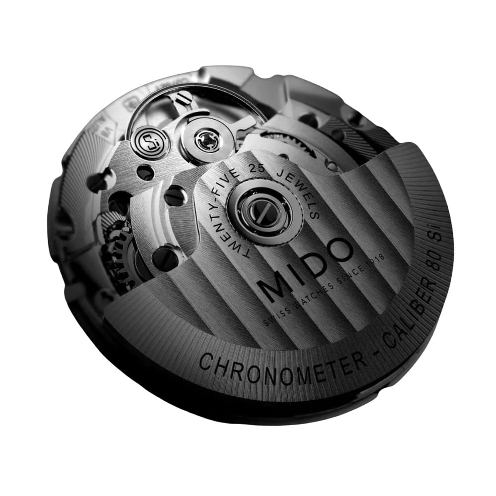 Оригинальные часы Mido Mido Commander Chronometer M021.431.22.031.00 механические калибр механизма mido calibre 80 cosc si (на базе eta c07.821) общий вид