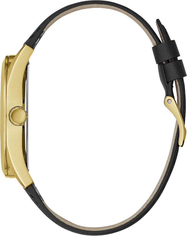 Guess Guess  Dress Steel  GW0389G2 мужские часы золотой циферблат на запястье