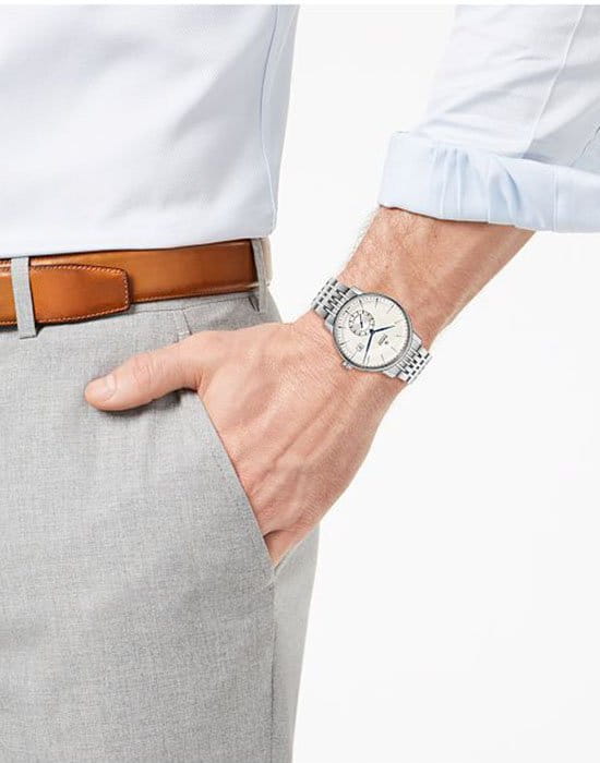 Rado Rado Coupole Classic Automatic COSC R22880013, coupole швейцария мужские часы на браслете нержавеющая сталь боковой вид