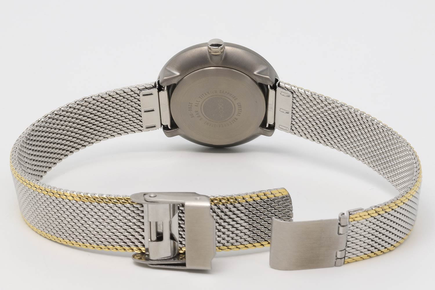 Оригинальные часы Boccia Titanium Boccia Titanium 3266-06 кварцевые калибр механизма  общий вид