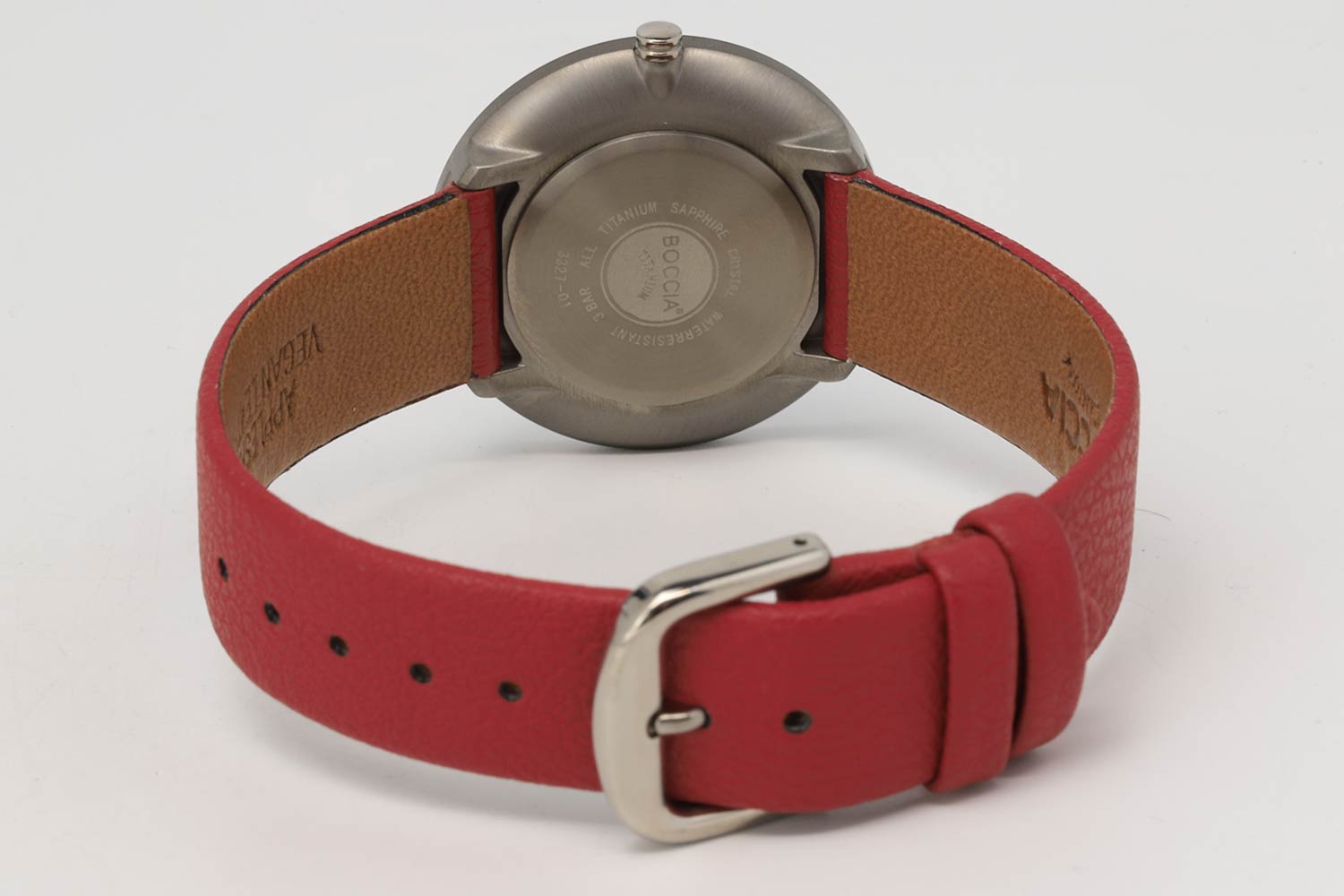 Boccia Titanium Boccia Titanium 3327-01 кварцевые женские часы часы крупный план бирюзовый циферблата