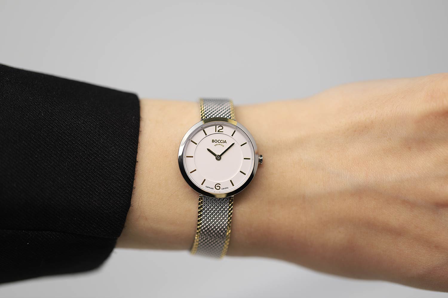 Boccia Titanium Boccia Titanium 3266-06 , наручные женские часы фото под углом