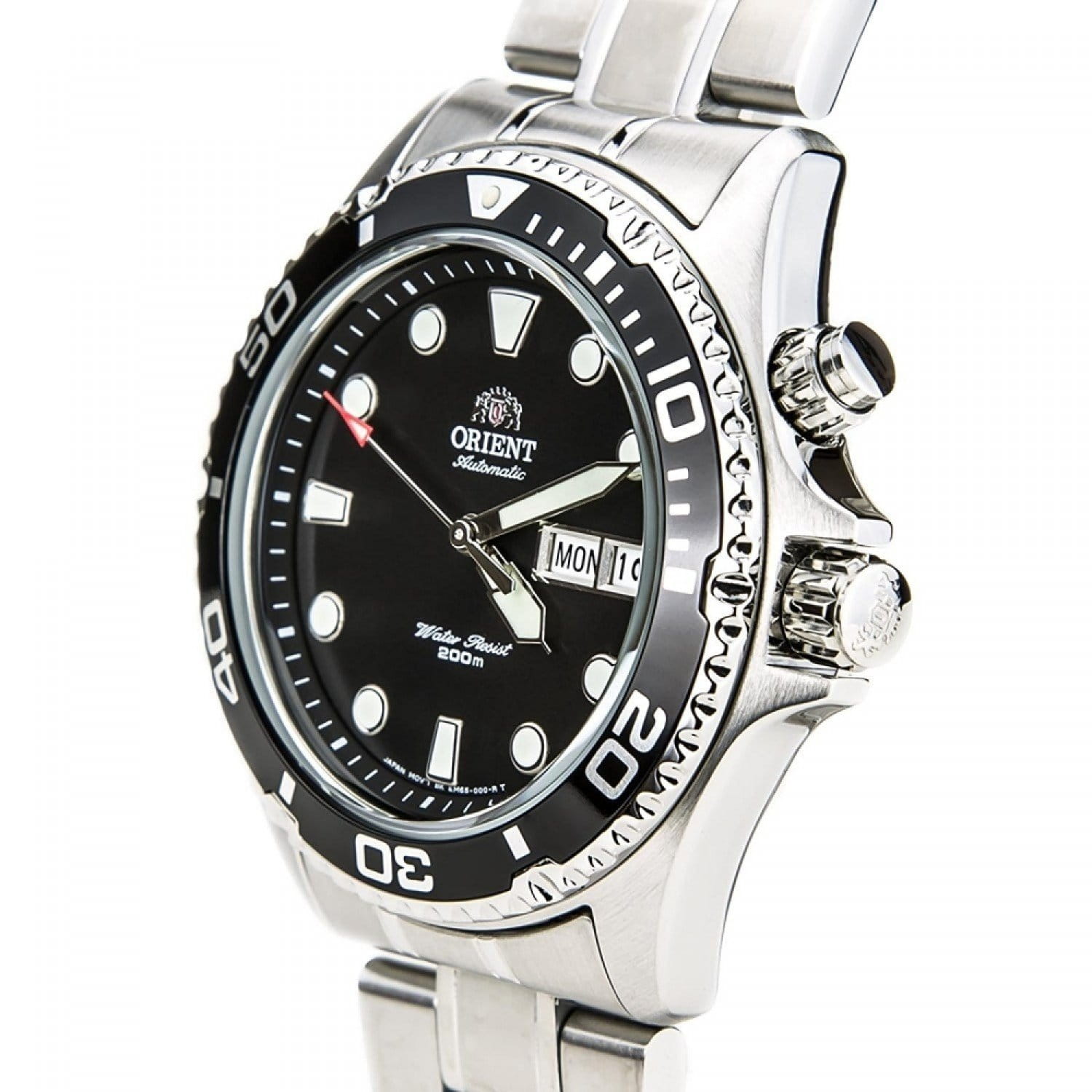 Orient Orient Diving Sports Automatic AA02001B  - задняя крышка сталь металл корпуса, япония часы