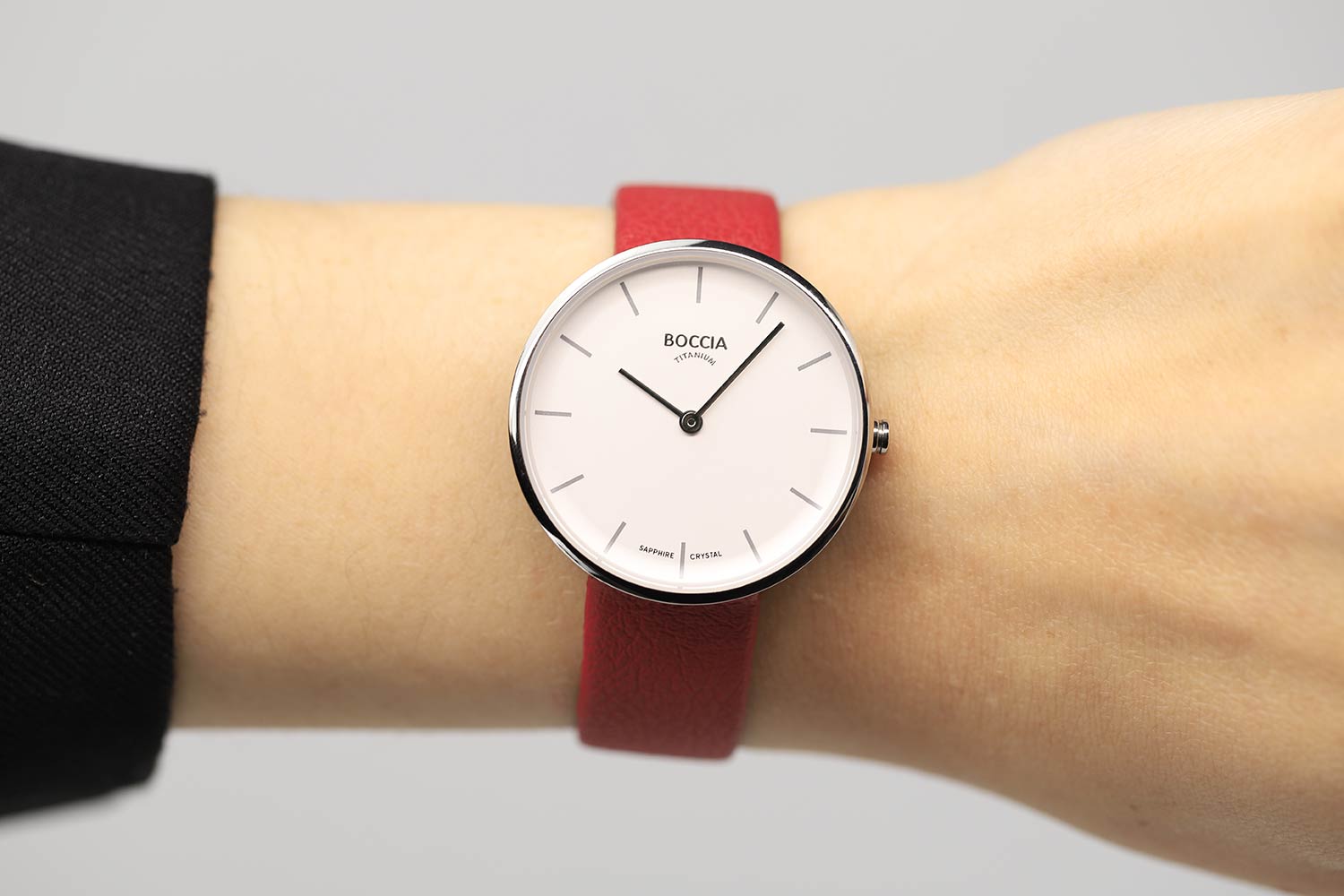 Boccia Titanium Boccia Titanium 3327-01 , наручные женские часы фото под углом