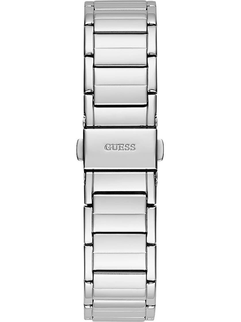 Guess Guess Sport Steel GW0552L1 кварцевые женские часы часы крупный план серебристый циферблата