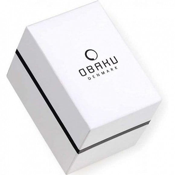 Obaku Obaku V197LXGWMG,  дания женские часы на браслете сталь с ip покрытием боковой вид