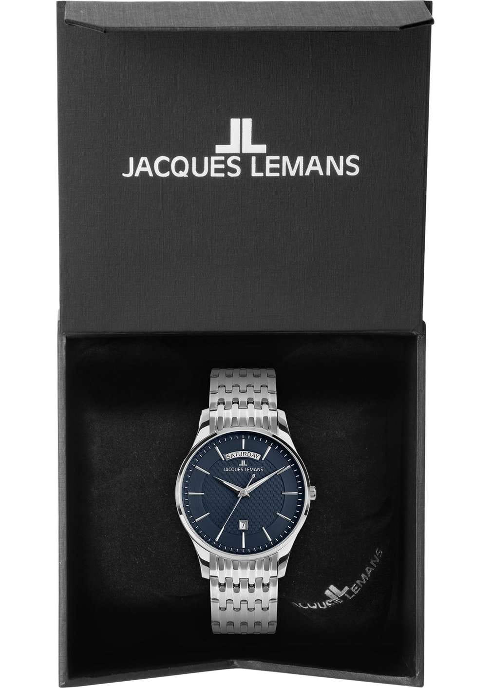 Jacques Lemans Jacques Lemans London 1-2193H , наручные мужские часы фото под углом