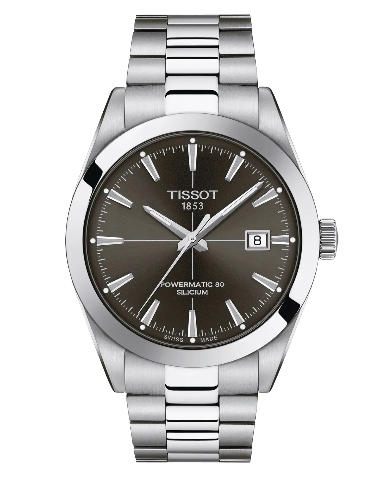 Часы Tissot Gentleman Powermatic 80 Silicium T1274071106101 купить в Ростове -на-Дону по цене 123369 RUB: описание, характеристики