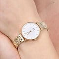 Часы Daniel Wellington Petite 5-Link Evergold DW00100614 фото 10